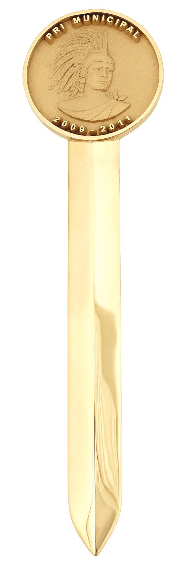 Abrecartas Baño de Oro