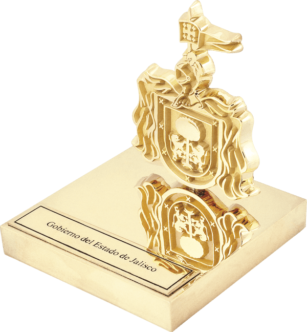 Reconocimiento con moneda 70mm