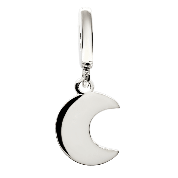 CHARM LUNA EN PLATA LEY .925