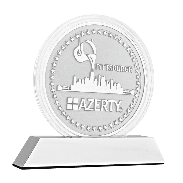Moneda con acrílico de 110 mm