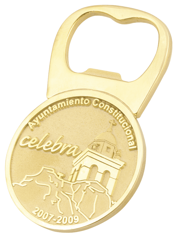 Destapador con Moneda